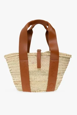 Chloé beige ‘Chloé Sense Medium’ shopper bag