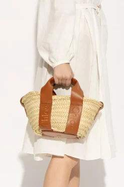 Chloé beige ‘Chloé Sense Small’ shopper bag