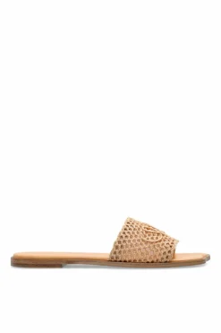 Chloé beige Flip-flops "Flower"