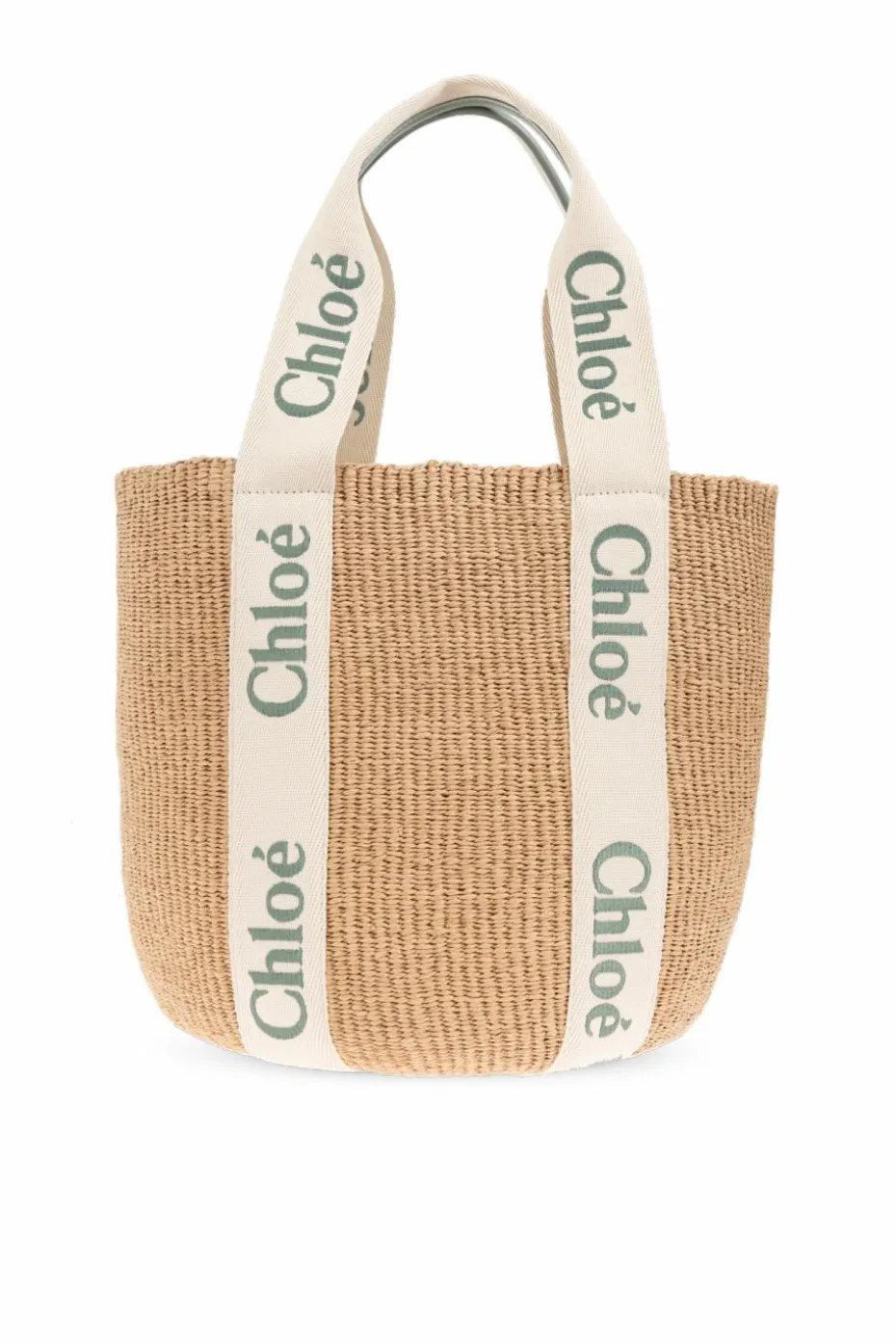 Chloé beige "Woody Large" bag