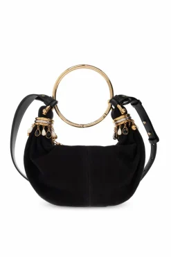 Chloé BLACK Bag "Bracelet Mini Hobo"