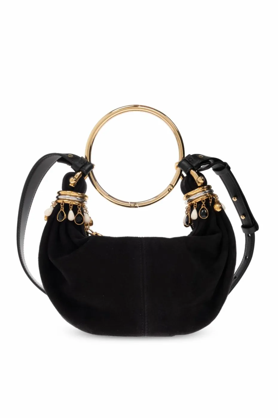 Chloé BLACK Bag "Bracelet Mini Hobo"