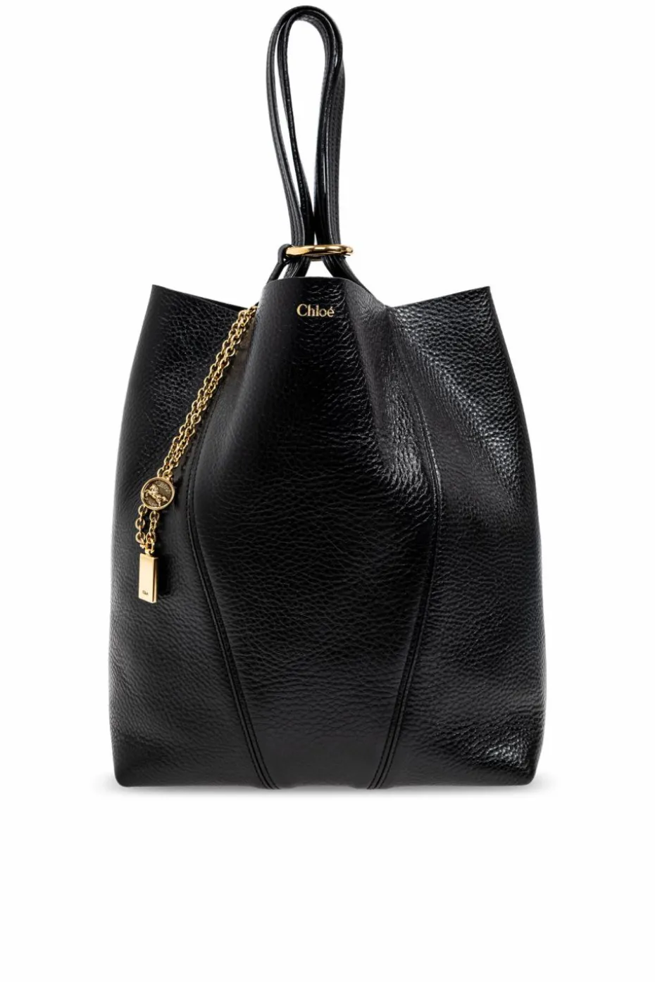 Chloé BLACK Bag Spin Large shopper type