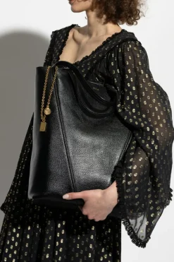Chloé BLACK Bag Spin Large shopper type