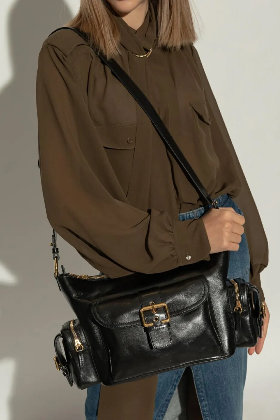 Chloé BLACK ‘Camera Large’ shopper bag