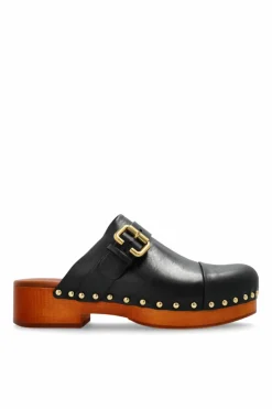 Chloé BLACK Clogs `Jeannette`
