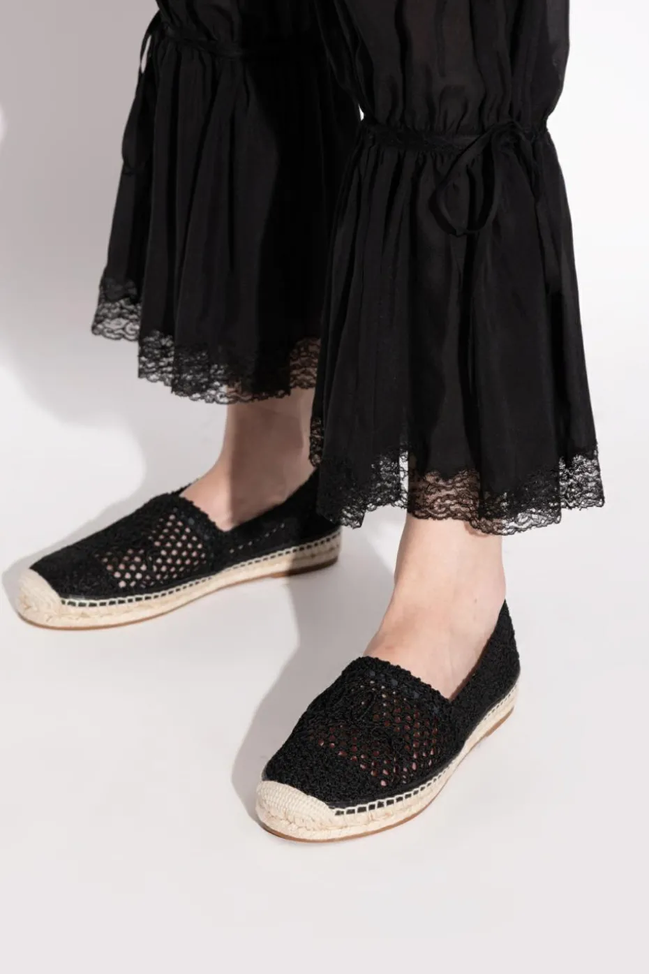Chloé BLACK Espadrilles Isla