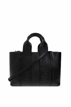 Chloé BLACK Handbag 'Woody Small'