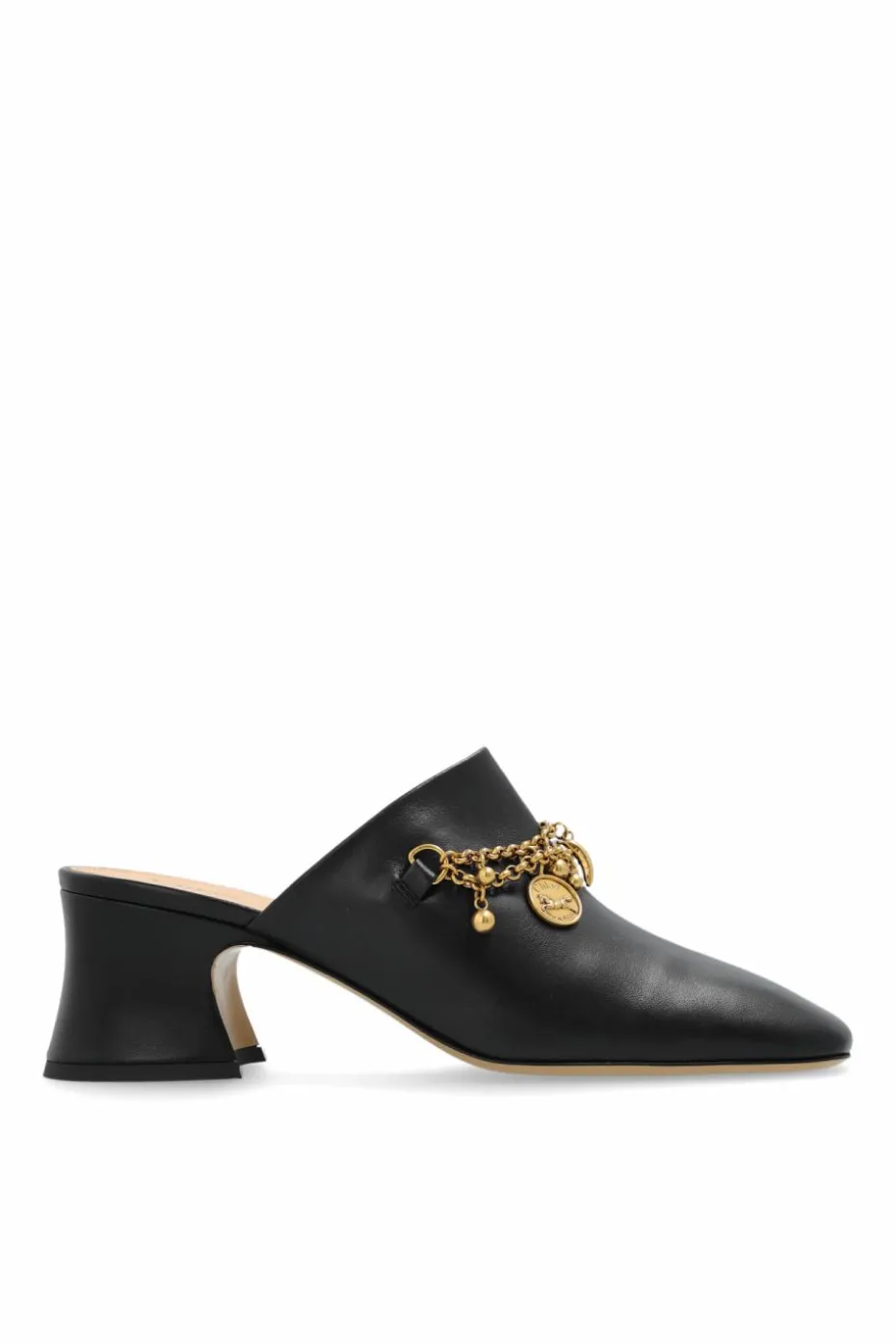 Chloé BLACK Heeled mules "Charms"