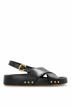 Chloé BLACK Leather sandals
