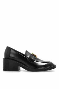 Chloé BLACK Marcie heeled loafers