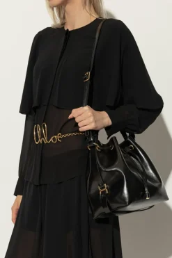 Chloé BLACK Marcie shoulder bag