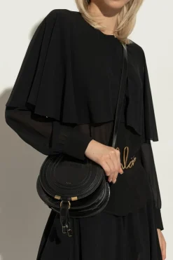 Chloé BLACK ‘Marcie Small’ Shoulder Bag