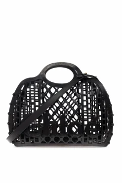 Chloé BLACK Shopper bag "Cage"