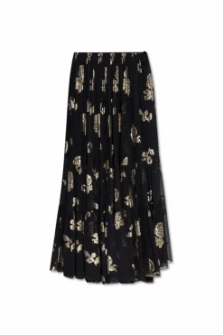 Chloé BLACK Silk skirt