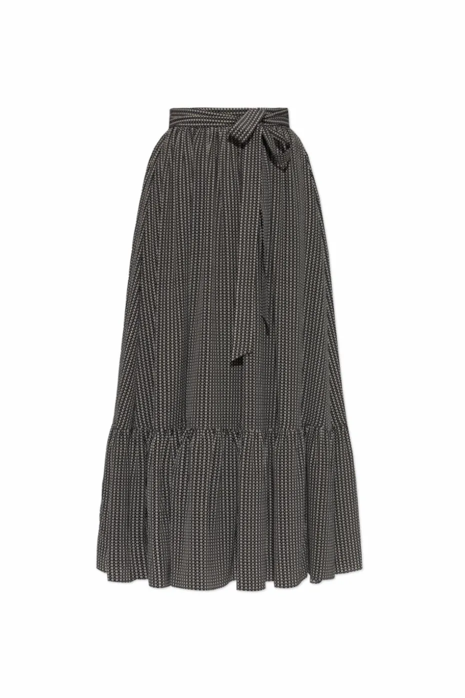 Chloé BLACK Silk skirt with pockets
