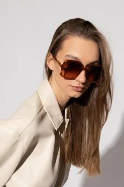 Chloé BROWN Gradient sunglasses