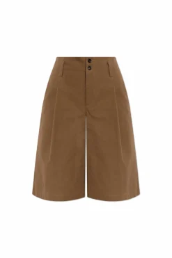Chloé BROWN High-waisted shorts
