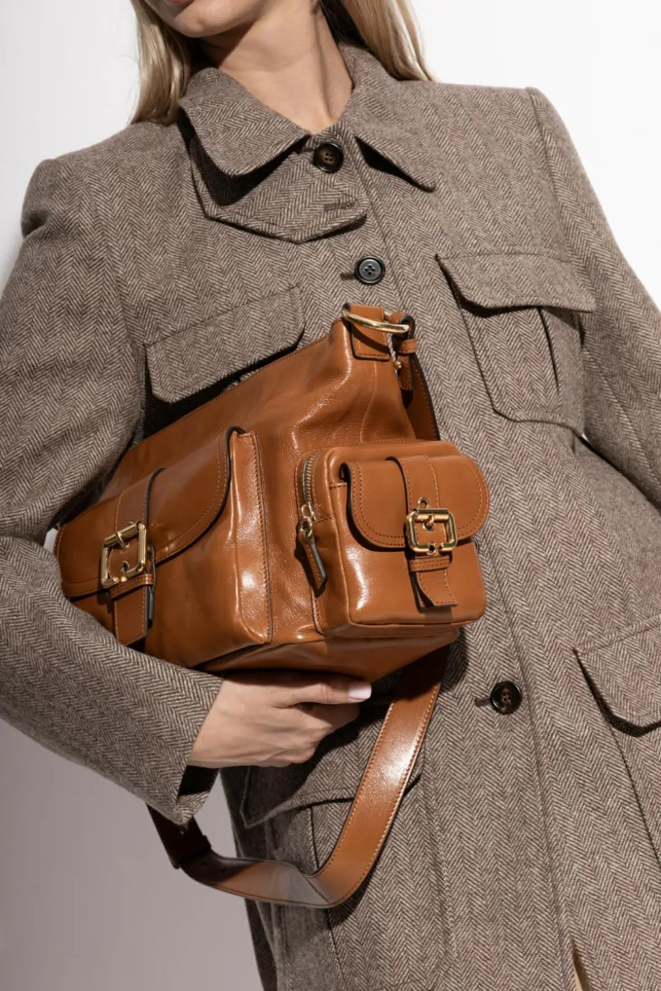 Chloé BROWN Shoulder Bag