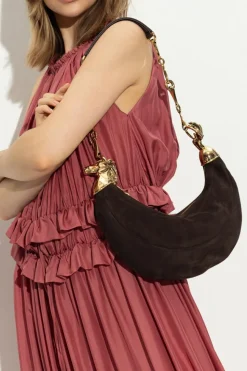 Chloé BROWN Shoulder bag `Chain Horse`