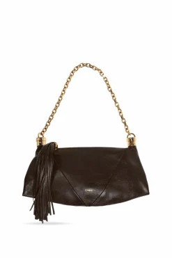 Chloé BROWN Shoulder bag Foulard Small