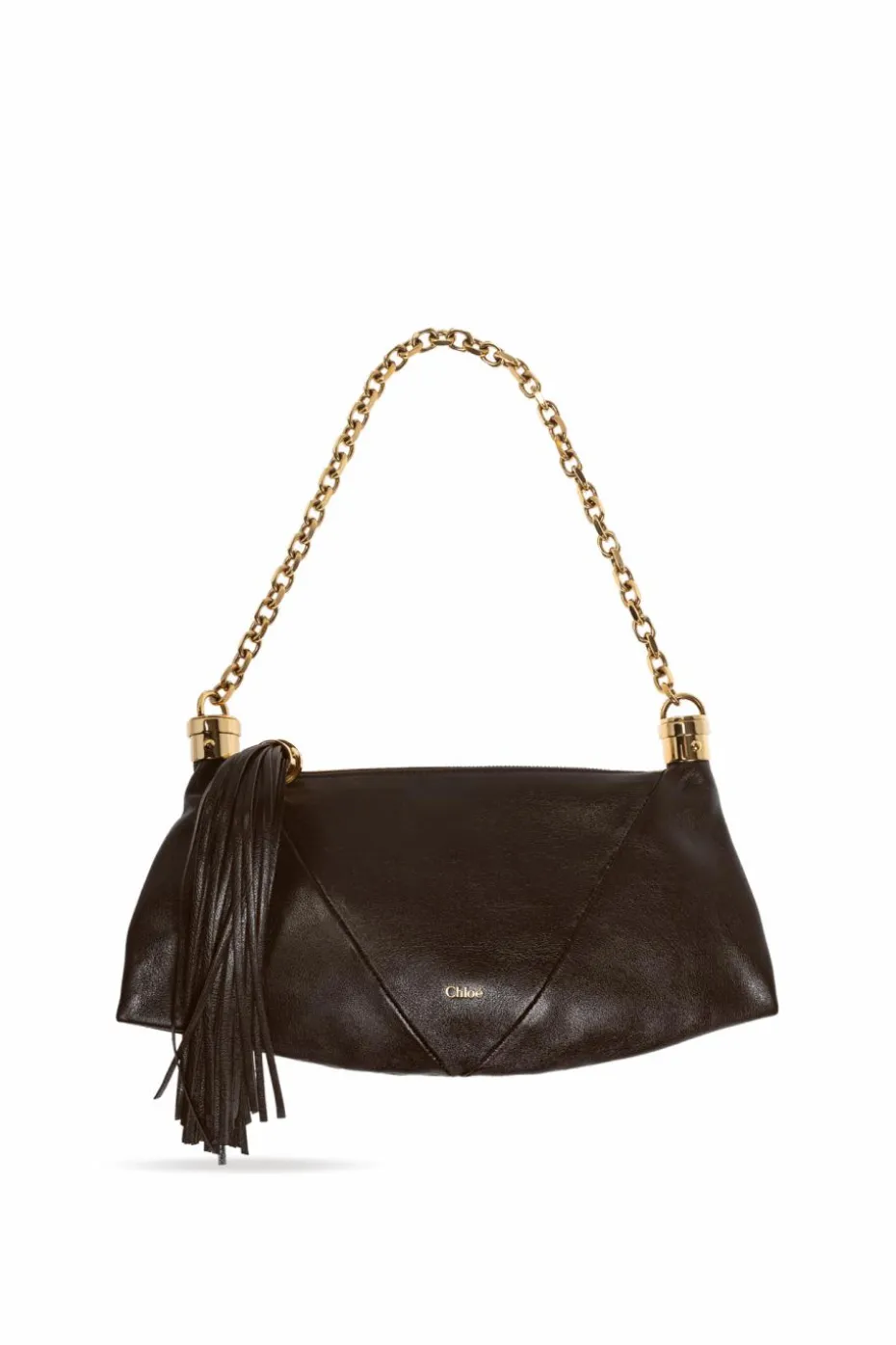 Chloé BROWN Shoulder bag Foulard Small