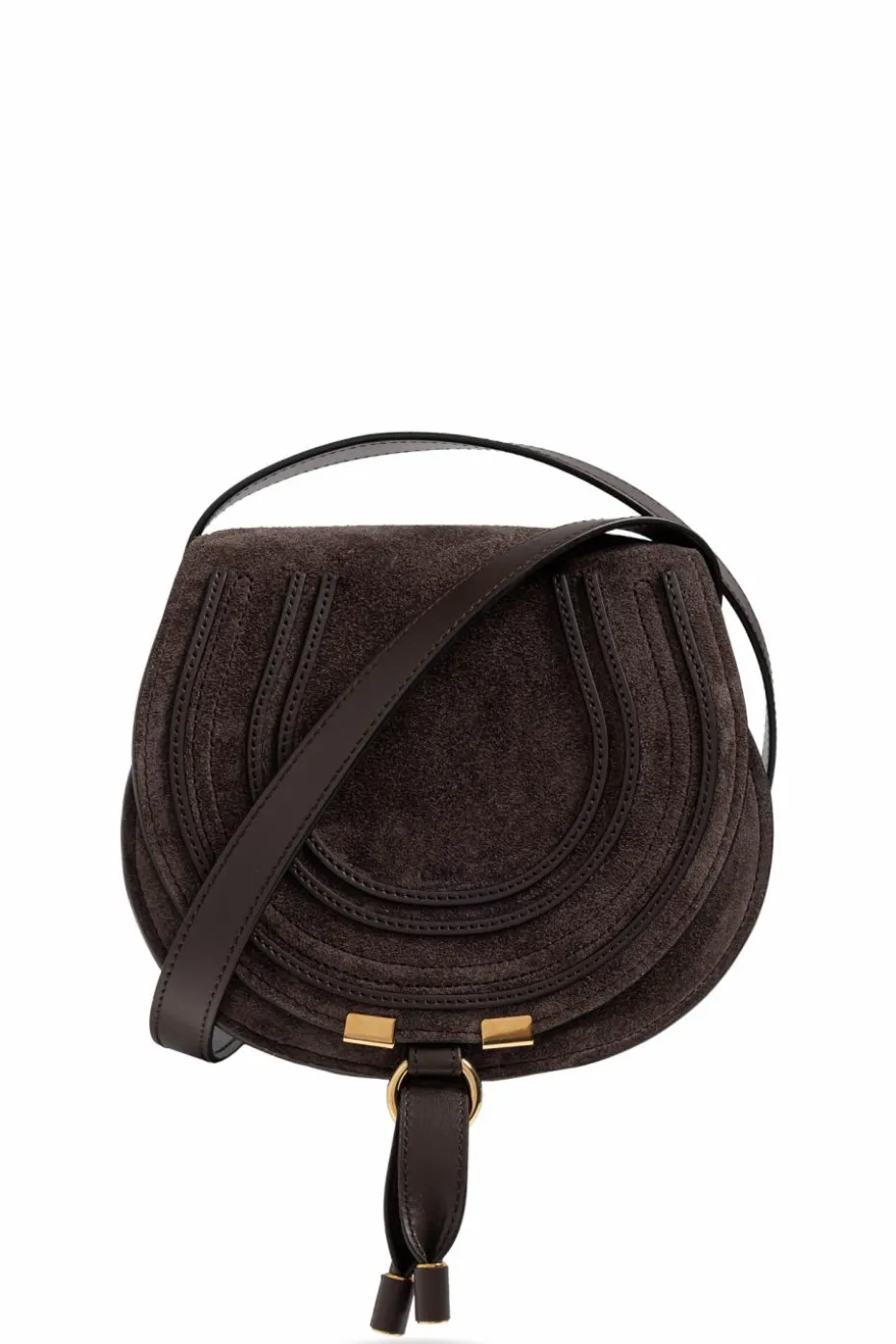 Chloé BROWN Shoulder bag "Marcie Small"