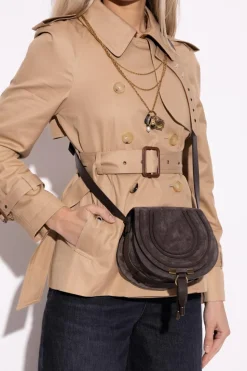 Chloé BROWN Shoulder bag "Marcie Small"