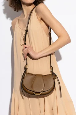 Chloé BROWN Shoulder bag Ride Small