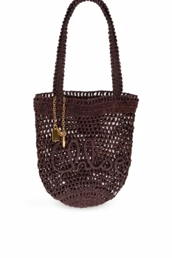 Chloé BROWN "Summer Banana Small" bag