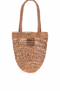 Chloé BROWN "Summer Banana Small" bag
