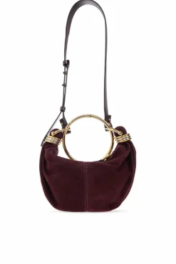 Chloé BURGUNDY Shoulder bag ‘Bracelet Mini’