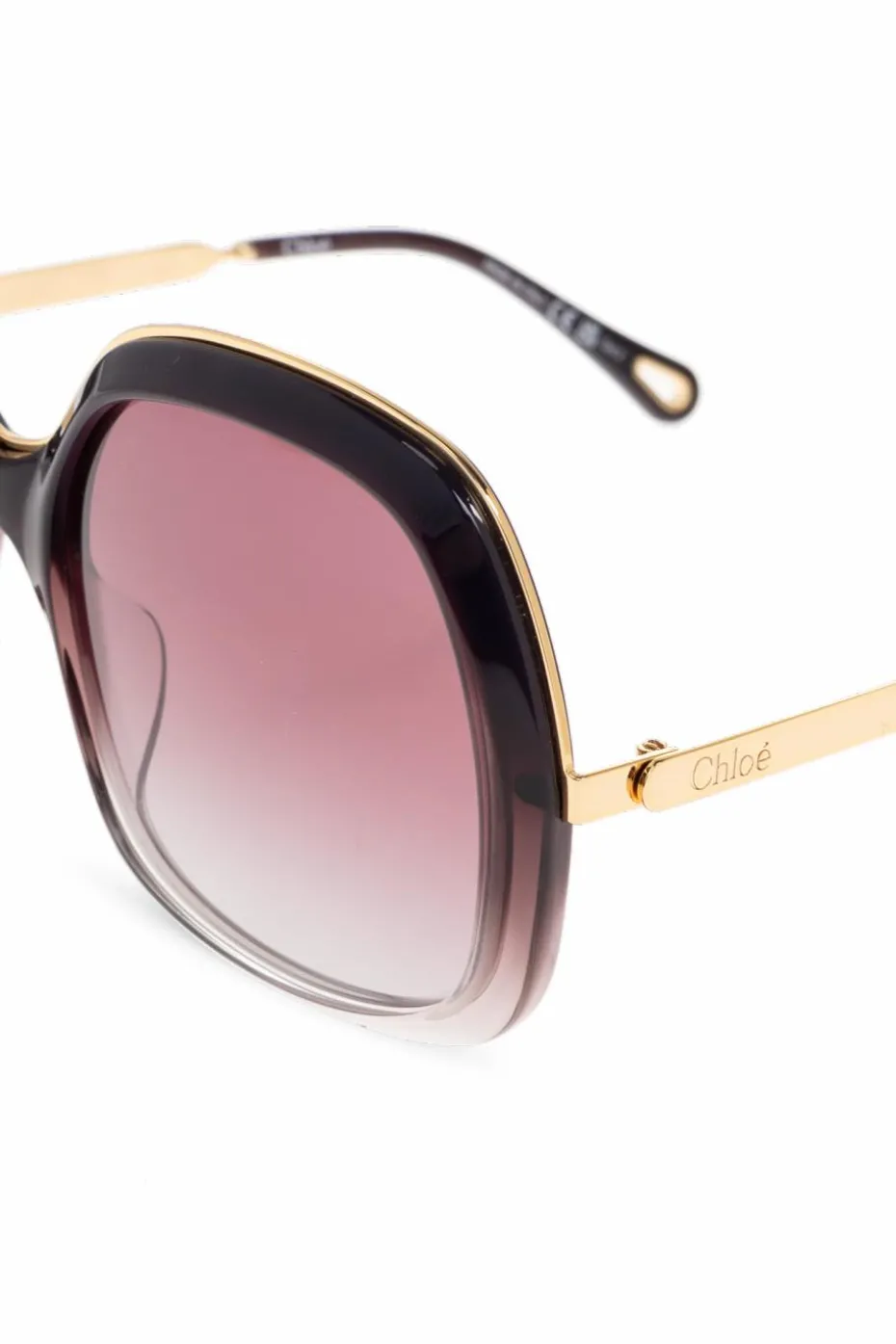 Chloé BURGUNDY Sunglasses