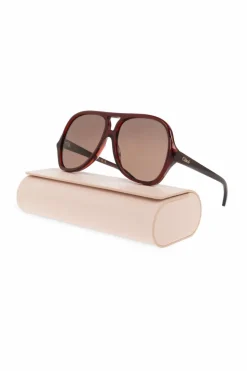 Chloé BURGUNDY Sunglasses Salomé