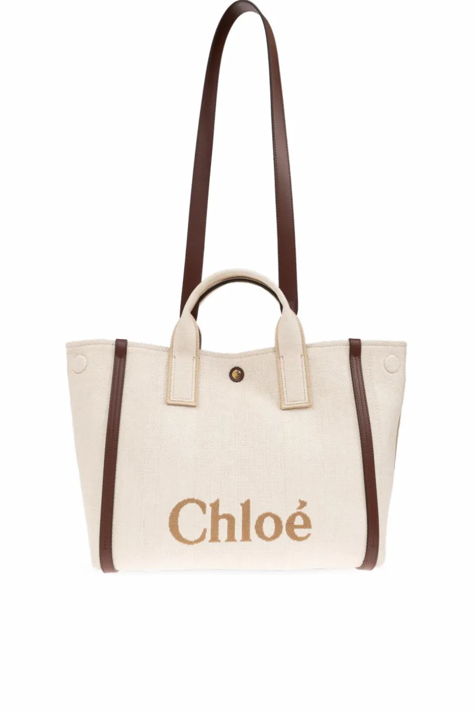 Chloé cream "Chloé Carry Small" tote bag