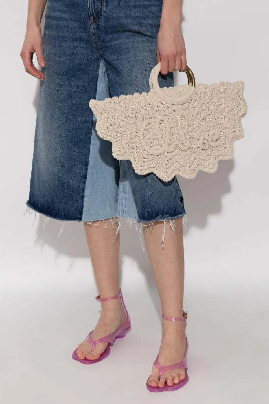 Chloé cream Handbag Bracelet Paravent