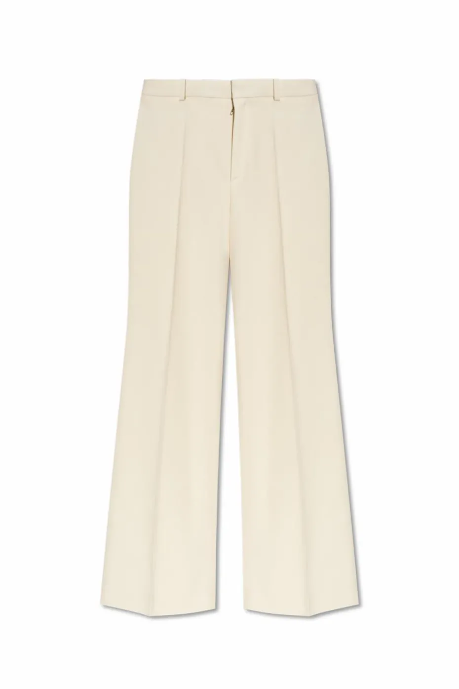 Chloé cream Wool pants with crease