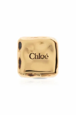 Chloé GOLD Brass bag pendant