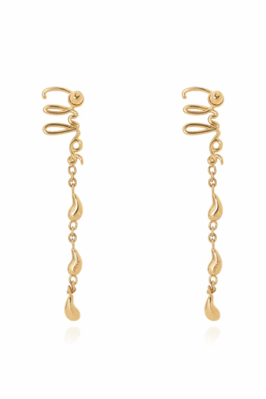 Chloé GOLD Brass earrings