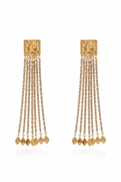 Chloé GOLD Brass earrings