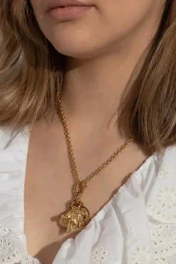 Chloé GOLD Brass necklace