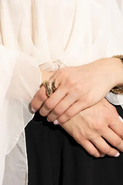 Chloé GOLD Brass ring