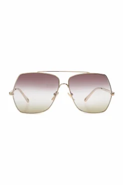 Chloé GOLD Sunglasses Aly