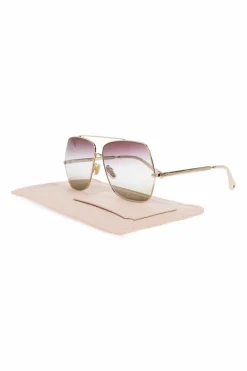 Chloé GOLD Sunglasses Aly