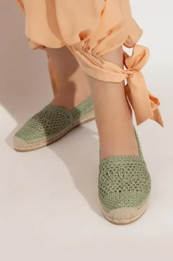 Chloé GREEN Espadrilles `Isla`