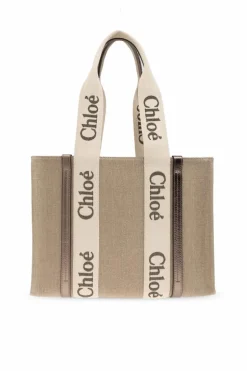 Chloé GREY Bag Woody Medium type shopper
