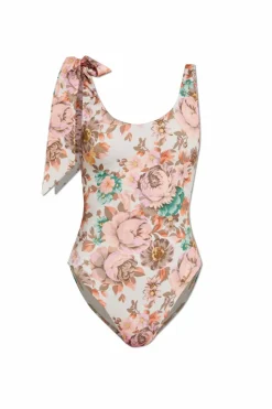 Chloé MULTICOLOUR One-piece swimsuit with floral motif