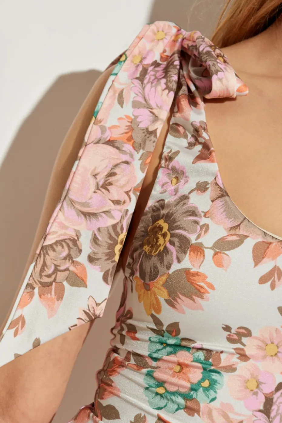 Chloé MULTICOLOUR One-piece swimsuit with floral motif