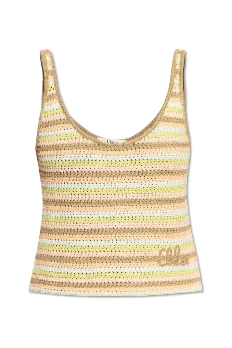 Chloé MULTICOLOUR Strappy top