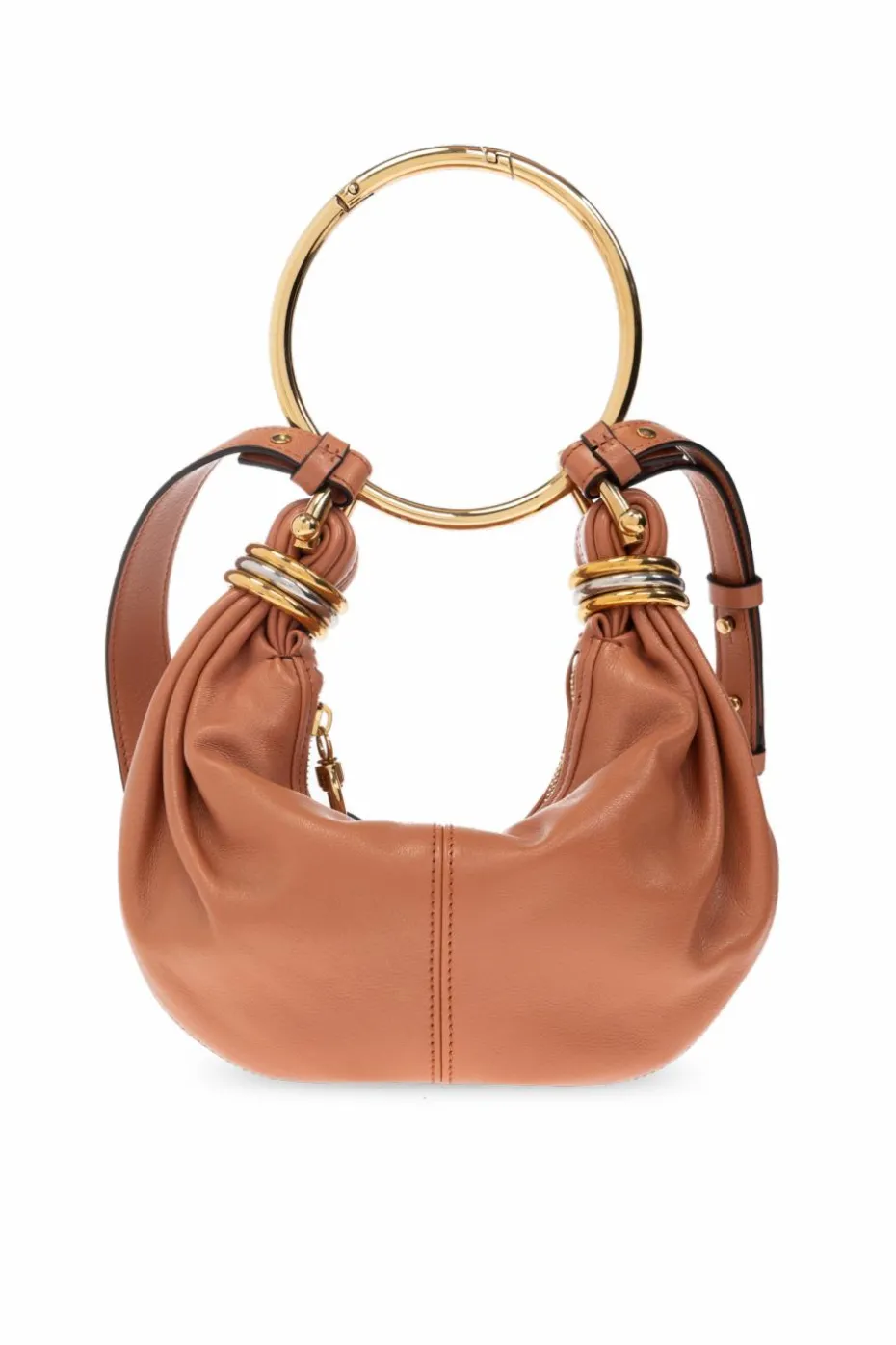 Chloé ORANGE Bag "Bracelet Mini Hobo"